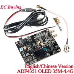 ADF4351 Módulo generador de señal RF 35 MHz–4,4 GHz con OLED