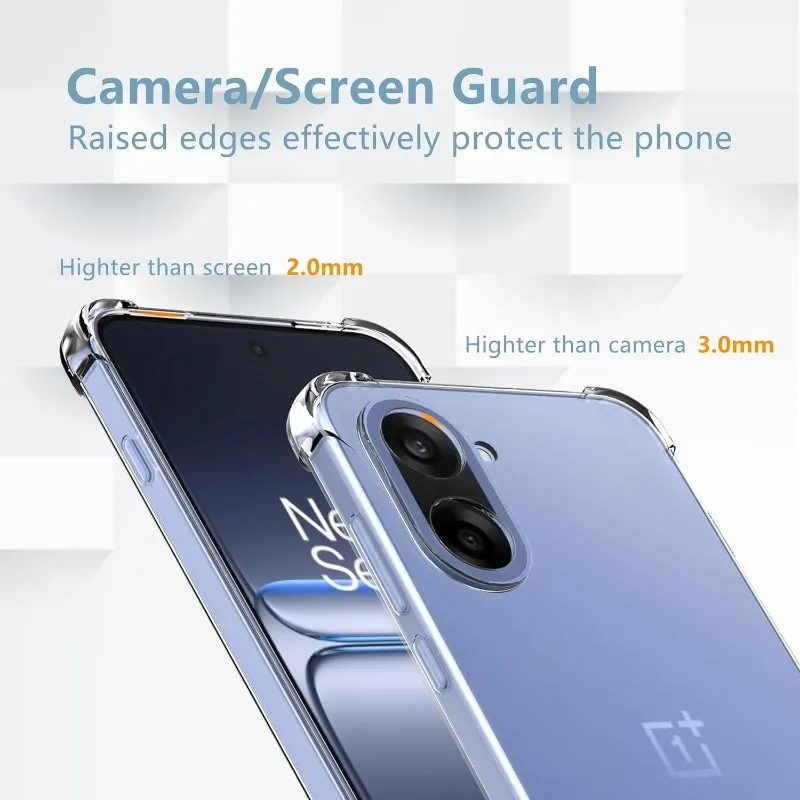 Funda para OnePlus Nord 5 CE5 4 3 13 12 11 10 Pro cubierta protectora cuatro esquinas cubierta a prueba de golpes Coque Capa Fundas - imagen 3