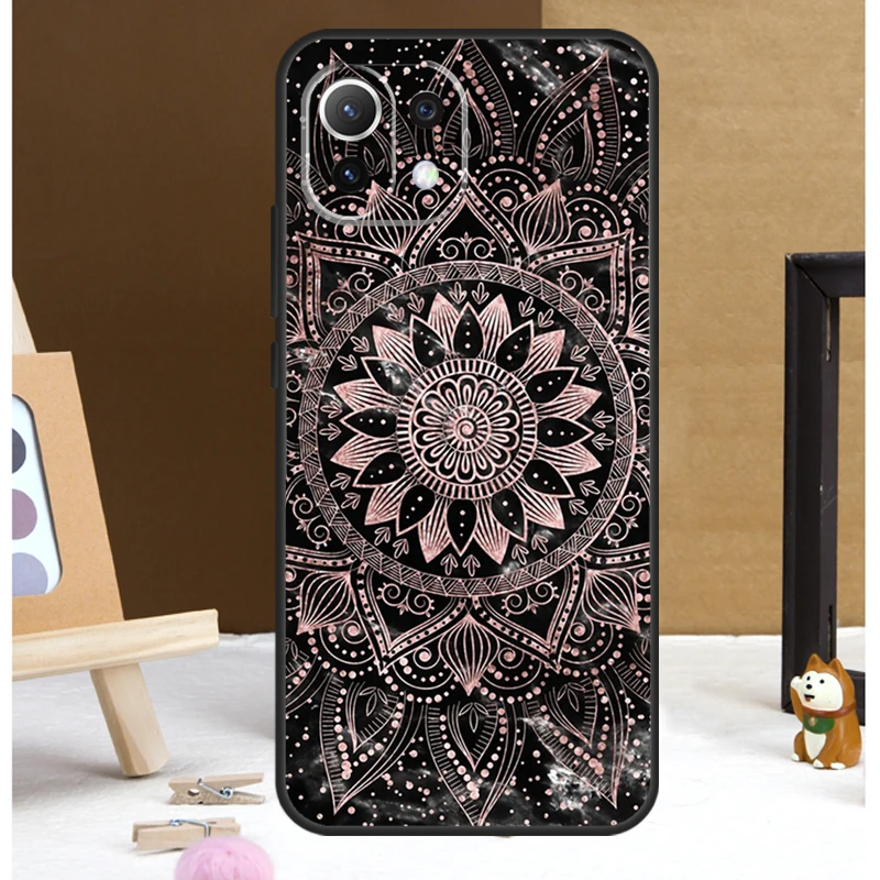 Funda con diseño de Mandala indio para Xiaomi 14 Ultra 13 11T 12T 13T Pro 12 Lite POCO X6 Pro X3 X4 X5 M5s M6 F3 F5 - imagen 5