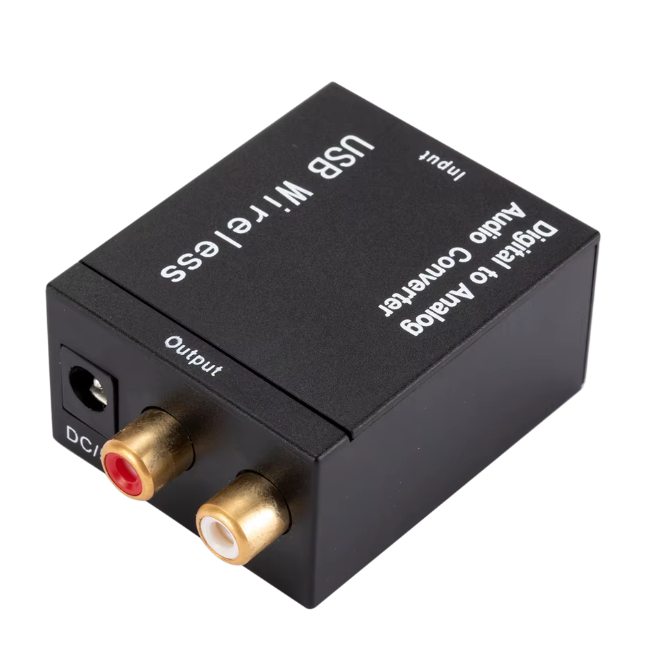 DAC USB Bluetooth a RCA – Entrada Toslink y Coaxial - imagen 4