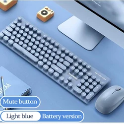 UTHAI N600 – Teclado y Ratón Inalámbricos Estilo Mecánico