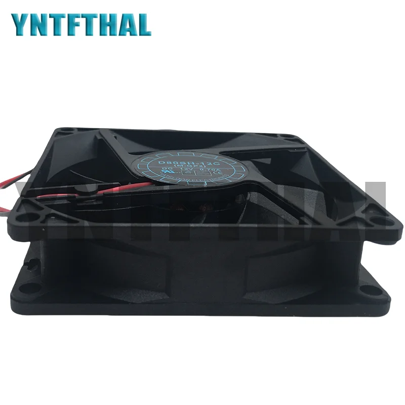 D80SH-12C 8020 0.70A 80*80*20MM 12V 2 cables fuente de alimentación gabinete ventilador de refrigeración nuevo - imagen 4