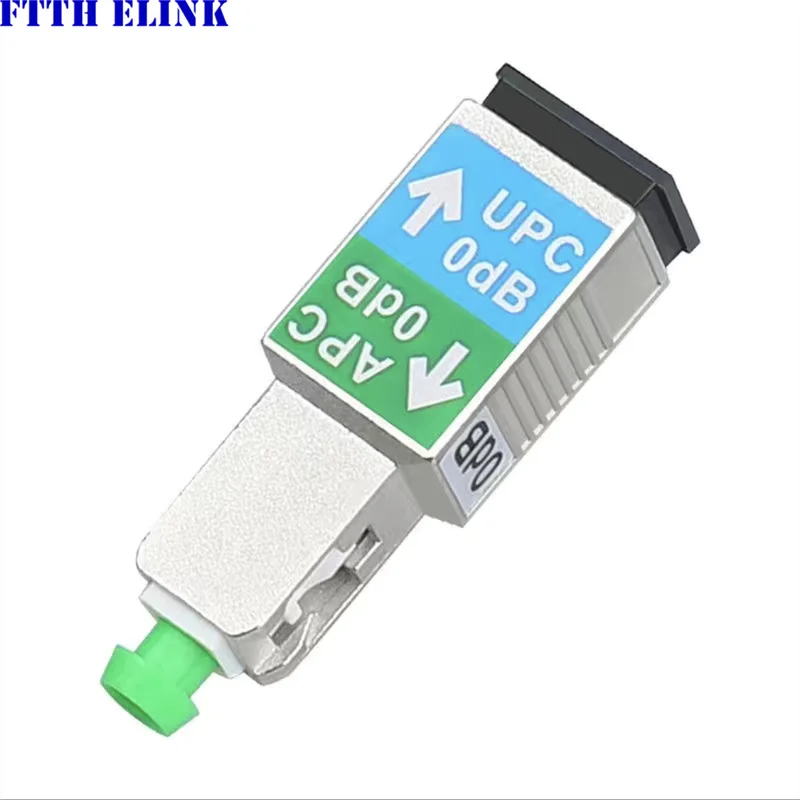 Adaptador de fibra óptica SC-SCAPC hembra a macho 0db ftth conector acoplador SCUPC a SCAPC adaptador de fibra óptica híbrida