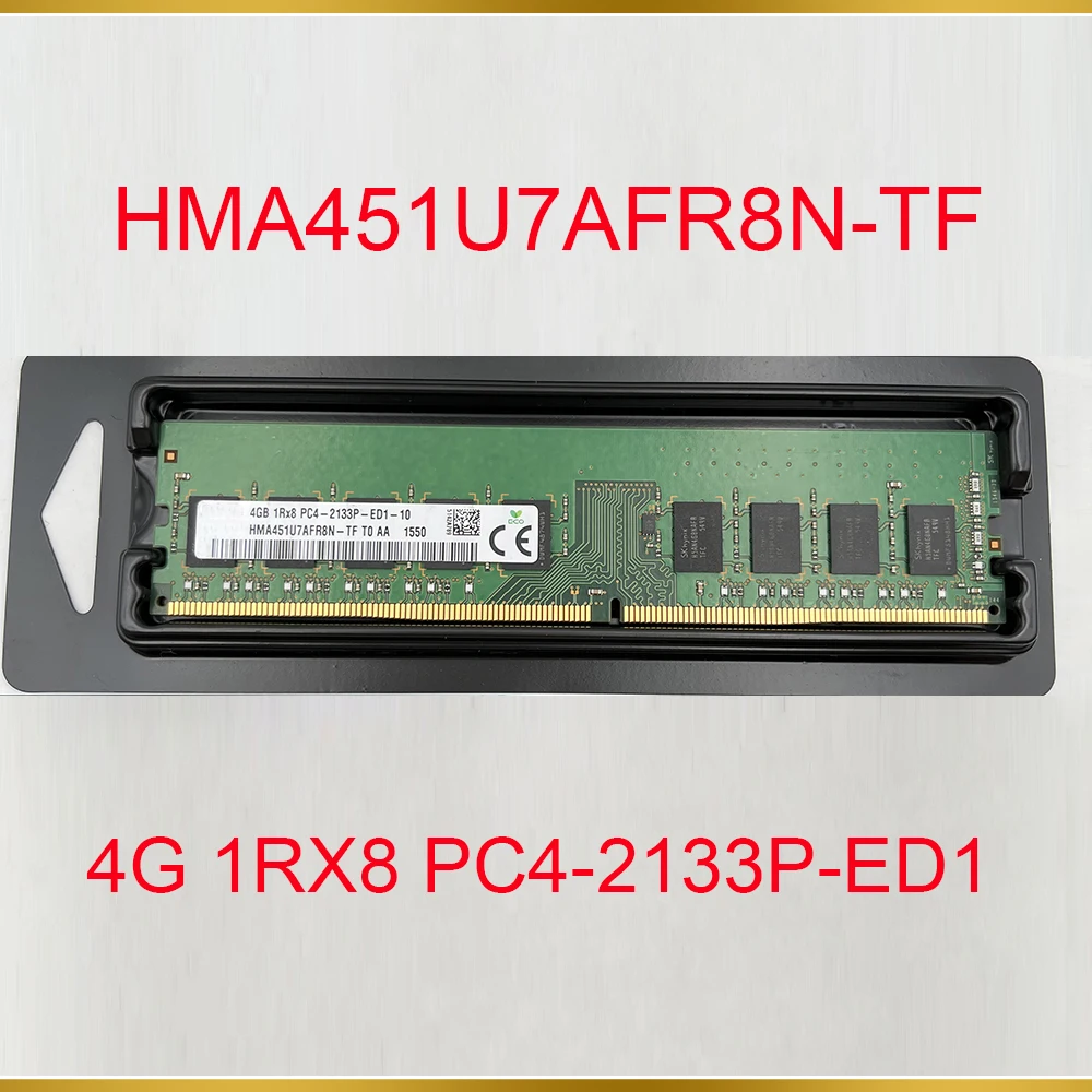 1 Uds. Para SK Hynix RAM 4GB 4G 1RX8 PC4-2133P-ED1 DDR4 2133 ECC UDIMM memoria HMA451U7AFR8N-TF - imagen 5