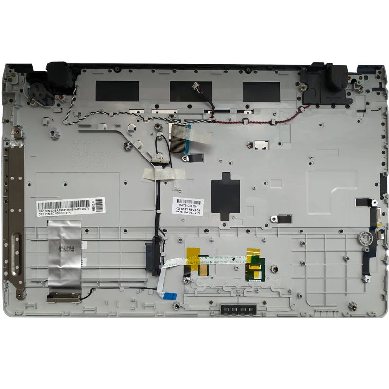 Nuevo para samsung NP300E5A NP305E5C NP300e5x NP305E5A 300E5A 300E5C 300E5Z teclado ruso RU cubierta superior del reposamanos - imagen 3