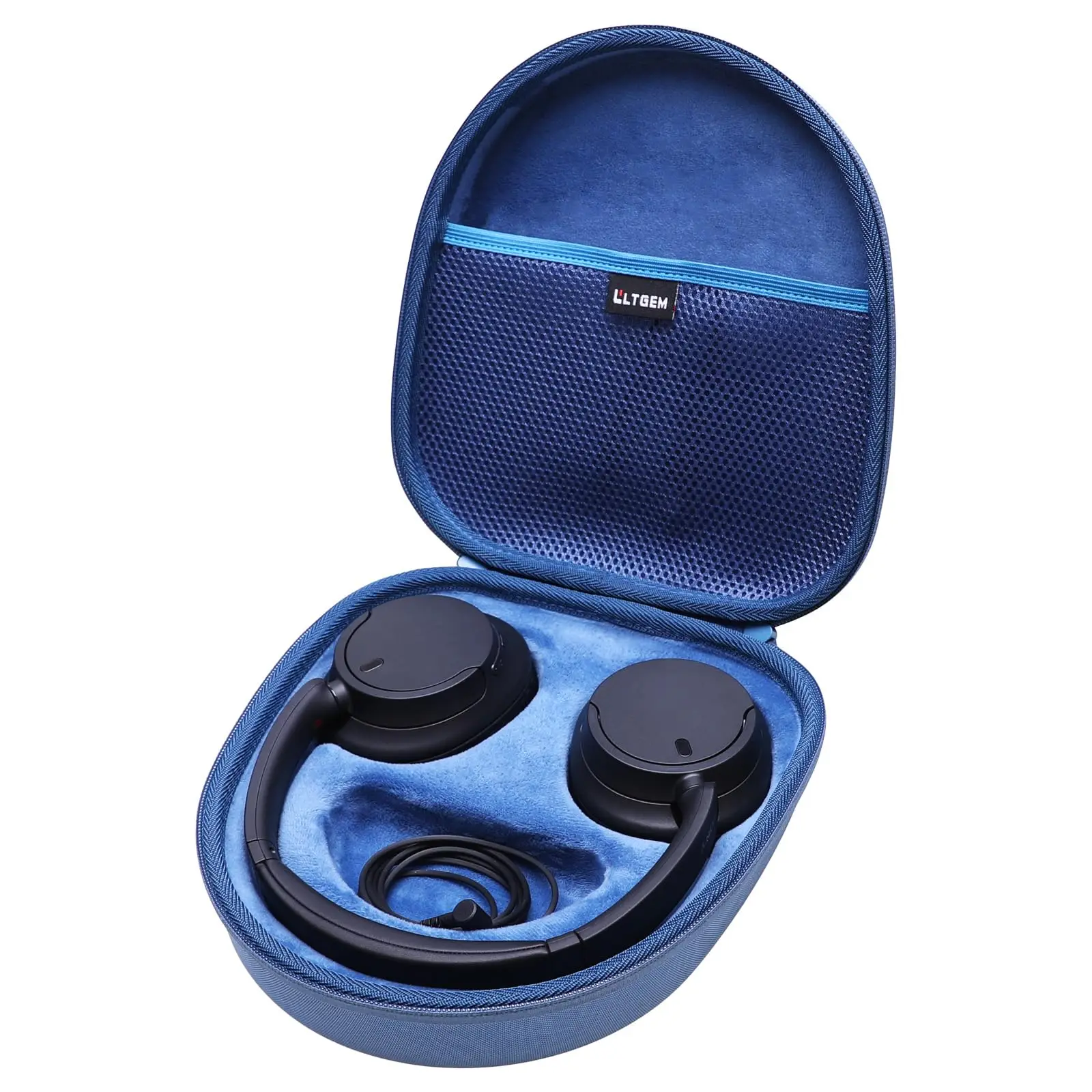 LTGEM-estuche rígido de EVA para auriculares Sony WH-CH720N/WH-CH710N, bolsa de almacenamiento protectora de viaje, solo bolsa - imagen 5