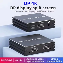 Divisor DisplayPort a HDMI MST Hub DP 1.4 para PC y monitores