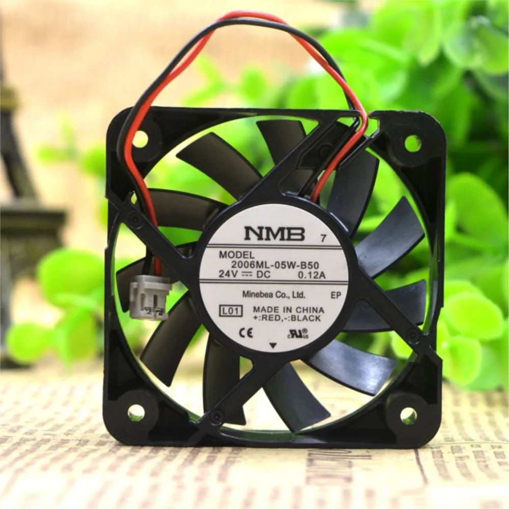 Ventilador NMB 2006ML-05W-B50 – 50mm 24V Refrigeración PC - imagen 5