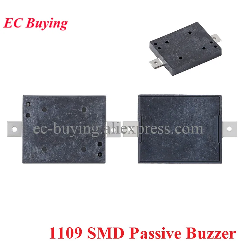 Zumbador SMD 9018 9025 9045 1109 9650 3V 5V Mini zumbador piezoeléctrico pasivo activo altavoz alarma de pitido fuerte para Arduino - imagen 5
