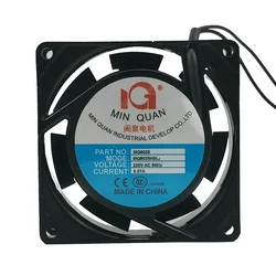 Ventilador Axial 80mm 220V – Sistema Refrigeración Industrial