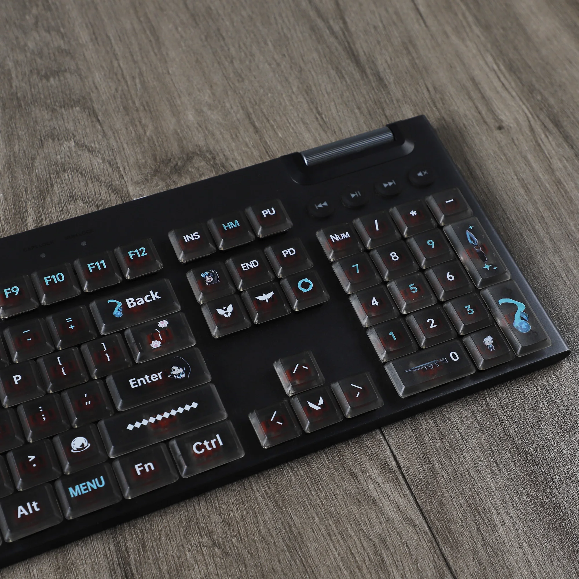 Material de PC Fearless and Strike, teclas retroiluminadas DIY, Compatible con teclado Logitech G813 G815 G913 G915 G913 tkl G915 tkl - imagen 5