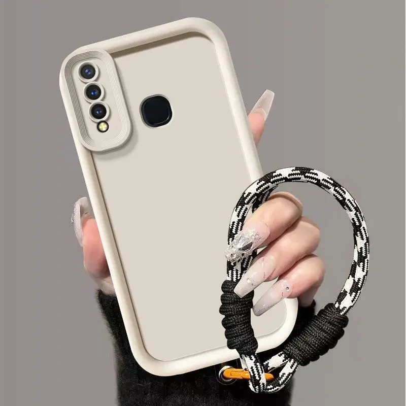 Para Honor 9X funda Honor 9X Pro funda de teléfono cordón tejido cubierta trasera mate sensación de piel protección funda a prueba de golpes - imagen 2