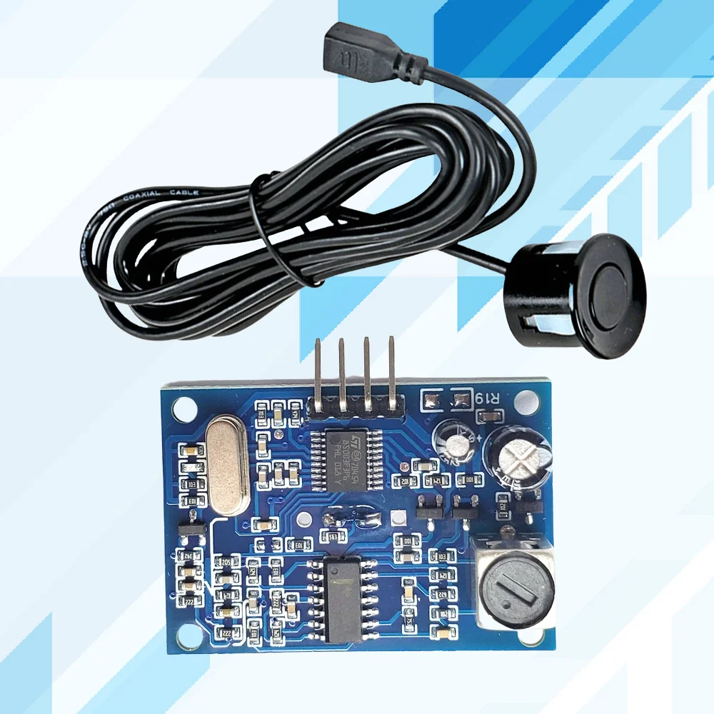 Módulo de sensor de alcance ultrasónico para AJ-SR04M resistente al agua con cable de 2,5 M Sensor de medición de distancia de sonda para Arduino 20-450 CM