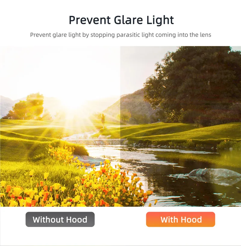 Cubierta de lente para DJI NEO, parasol, cubierta protectora antideslumbrante, protector de cámara cardán para accesorios de Dron DJI NEO - imagen 3