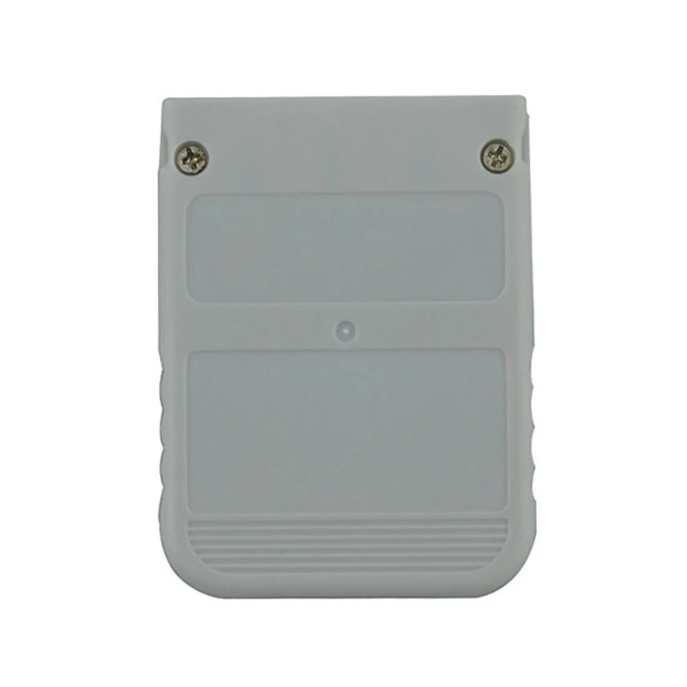 Para tarjeta de memoria PS1 1 Mega tarjeta de memoria práctica asequible blanco 1MB - imagen 2