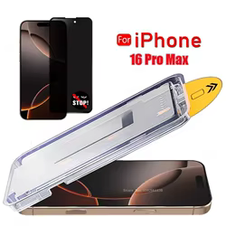 1-2 piezas de vidrio templado de privacidad para IPhone 16E 16 15 14 Plus 13 12 Mini 11 Pro Max XR X XS Max Protector de pantalla con revestimiento oleofóbico