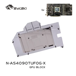 Bloque Agua GPU Bykski RTX 4090 – ASUS ROG Strix/TUF Cobre RGB