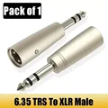 6.35-TRS To XLR-M