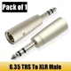 6.35-TRS To XLR-M