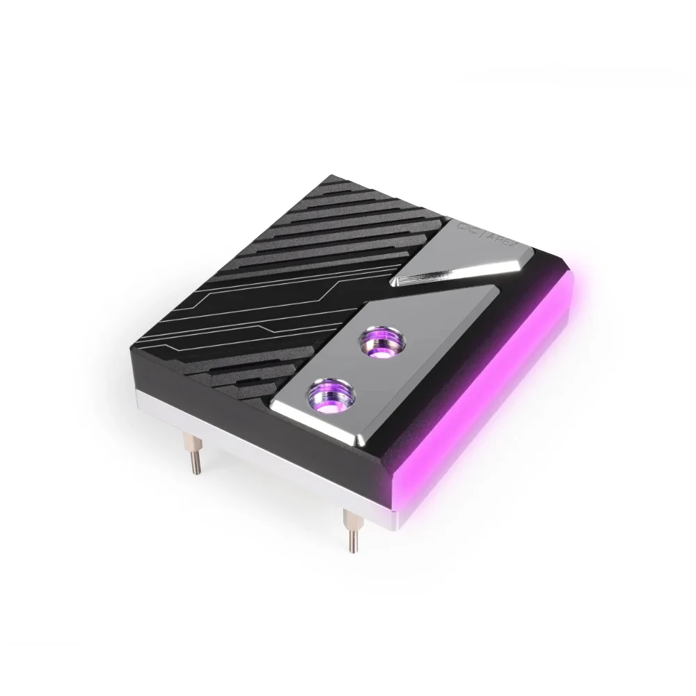 Bloque de agua de CPU Alphacool Apex 1 Compatible con el enfriador AMD AM5 cubre completamente el enchufe y la CPU - imagen 3