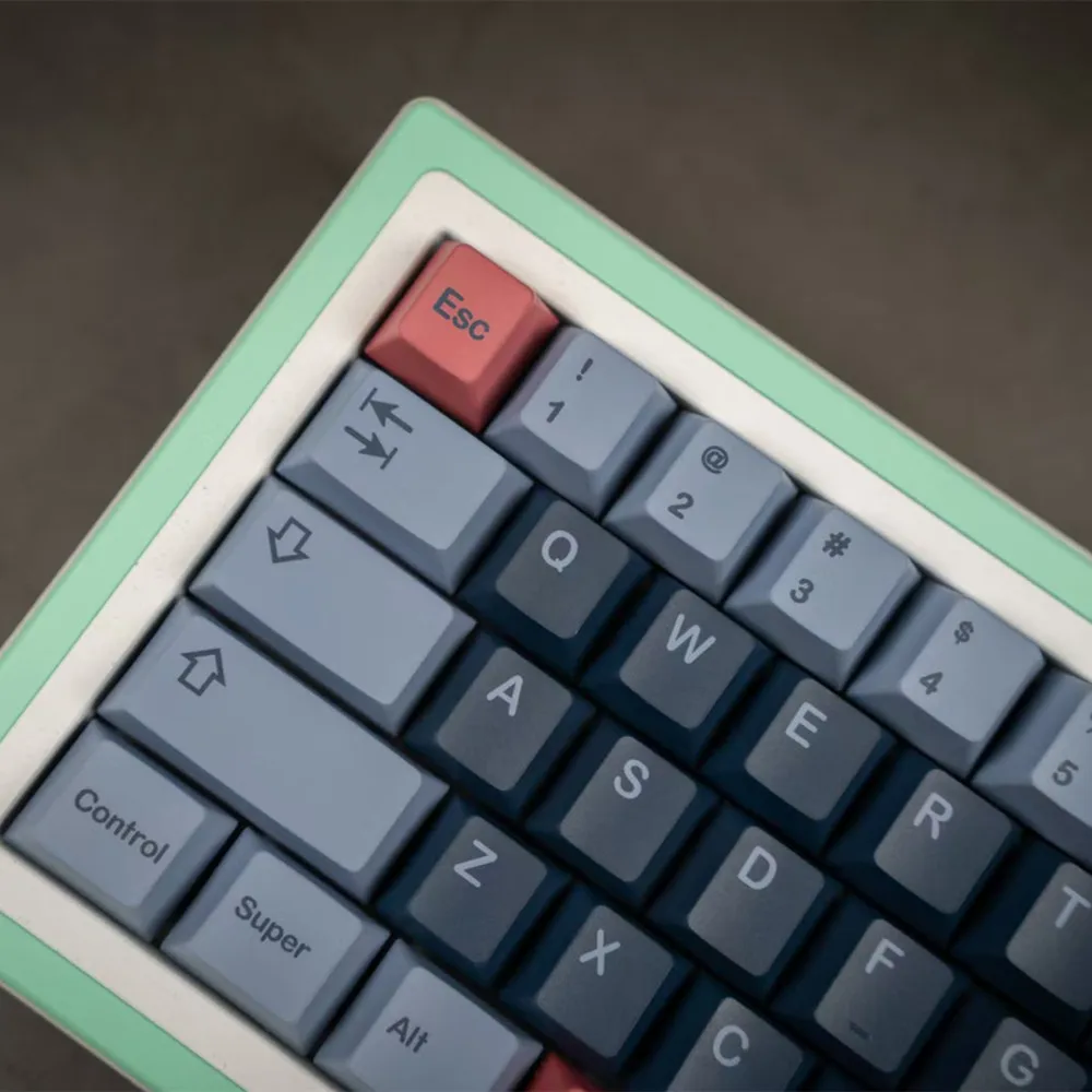 Juego de teclas Sagitario tema Monnai perfil de cereza 143 teclas sublimación de tinte PBT para teclado mecánico Wooting 60 GK64 - imagen 4