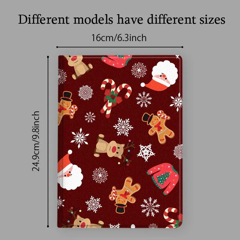 Elementos navideños artísticos para Huawei Honor Pad 9 8 7 6 V9 V8 V7 X9 X8 X7 GT2 GT 10 5 13,3 13 10,1 Pro pulgadas Tablet - imagen 2