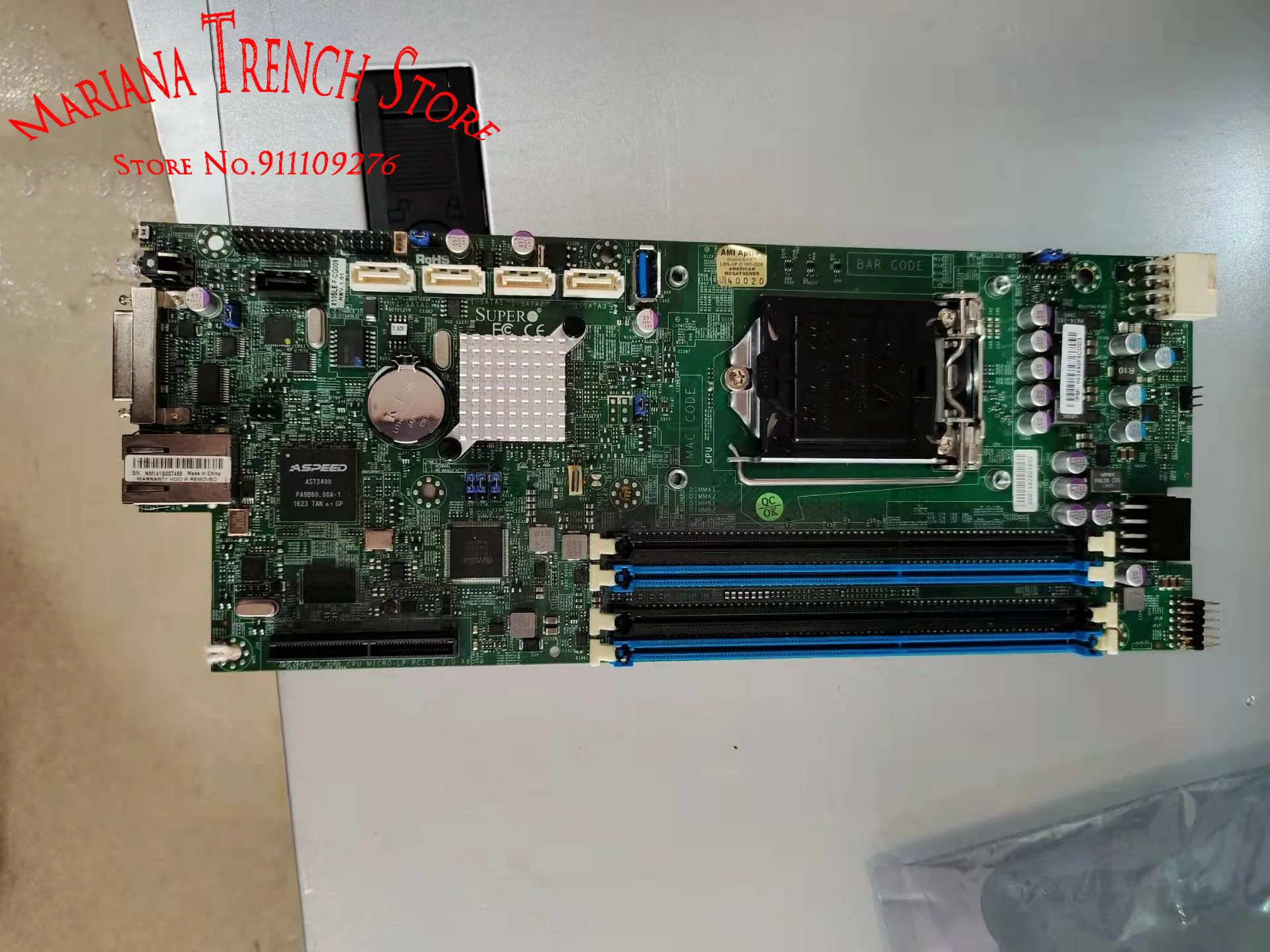 X10SLE-F para placa base Supermicro Single Socket H3 (LGA 1150) E3-1200 V3/V4 4.a generación. Núcleo i3 - imagen 2