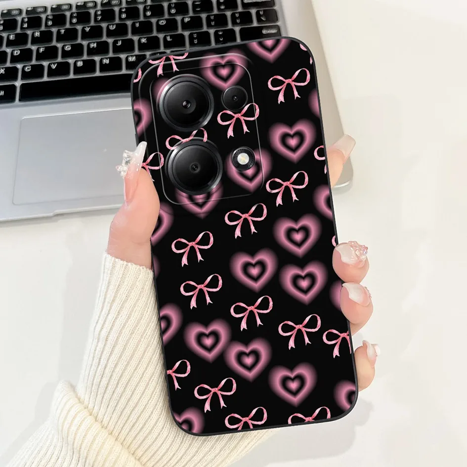 Funda para Xiaomi Redmi Note 13, Funda Note13 Pro, nueva Funda Popular de silicona suave de mármol mate para Redmi Note 13 Pro 4G - imagen 2