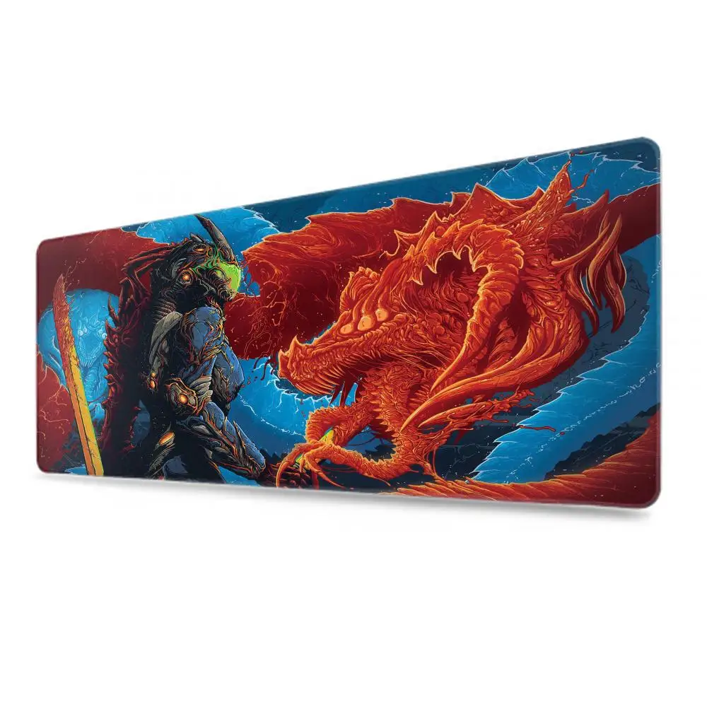 Alfombrilla de ratón HD para ordenador, alfombrilla grande XXL para teclado, Csgo Hyper Beast, suave, antideslizante, de goma Natural, para oficina - imagen 3