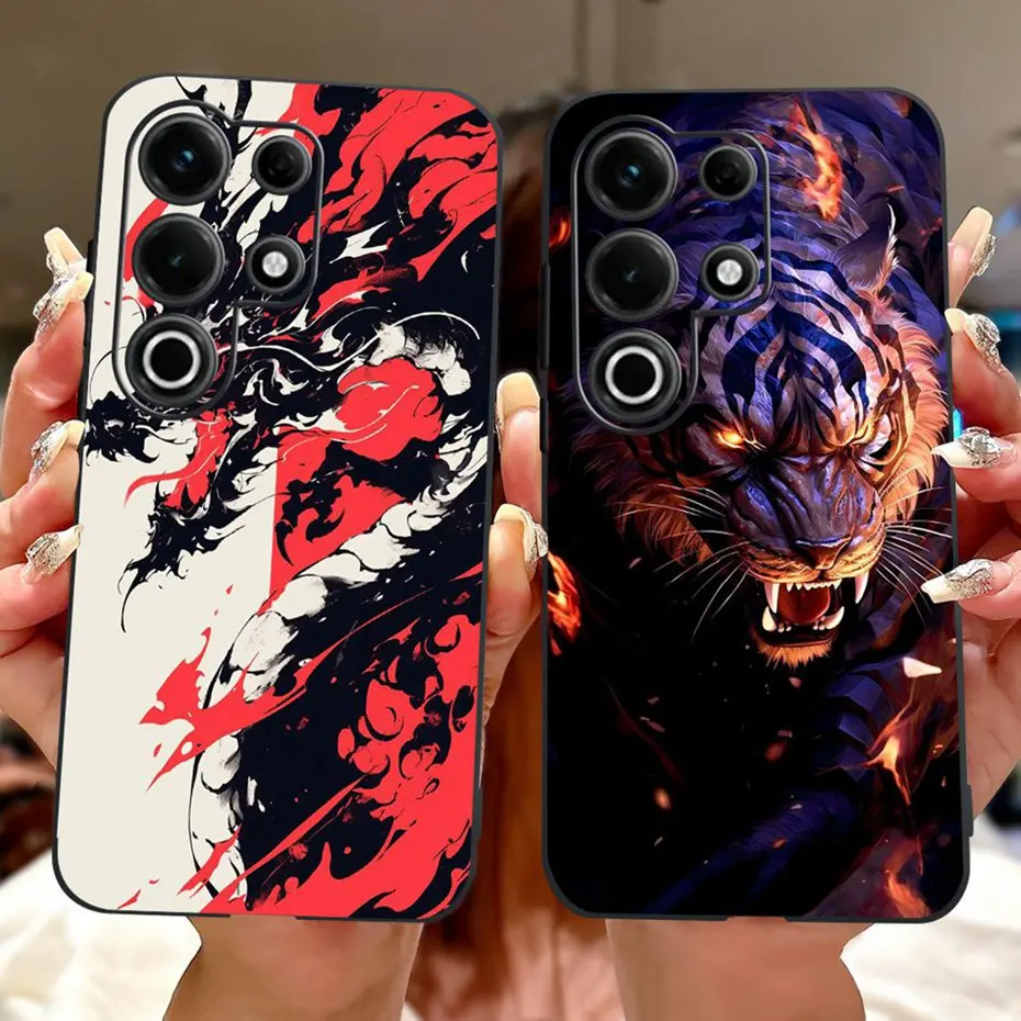 Nueva funda de pintura de moda para Itel S25 Ultra ItelS25, fundas de teléfono de silicona suave TPU para parachoques Itel S25 S25Ultra S686LN S685LN - imagen 2