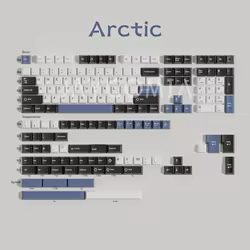 Keycaps PBT GMK Arctic – Perfil Cherry para Teclado Mecánico