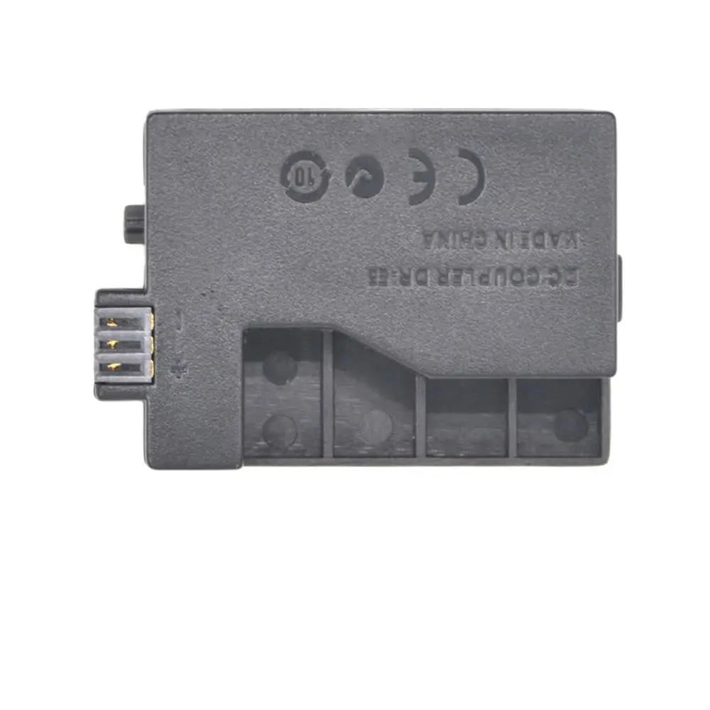 Acoplador de CC de DR-E5 de batería ficticia LP E5 apto para cámaras Canon EOS- Rebel XSi XS 450D 500D 1000D EOS-Kiss F X2 X3 EOS-Rebel T1i - imagen 3