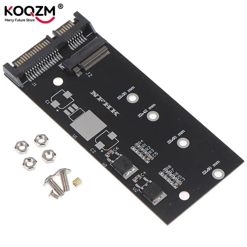B + M Key M.2 Ngff Ssd a M.2 Sata 3 Raiser, adaptador M.2 a Sata, tarjeta de expansión no compatible con Nvme M.2 Ngff SSD - imagen 2