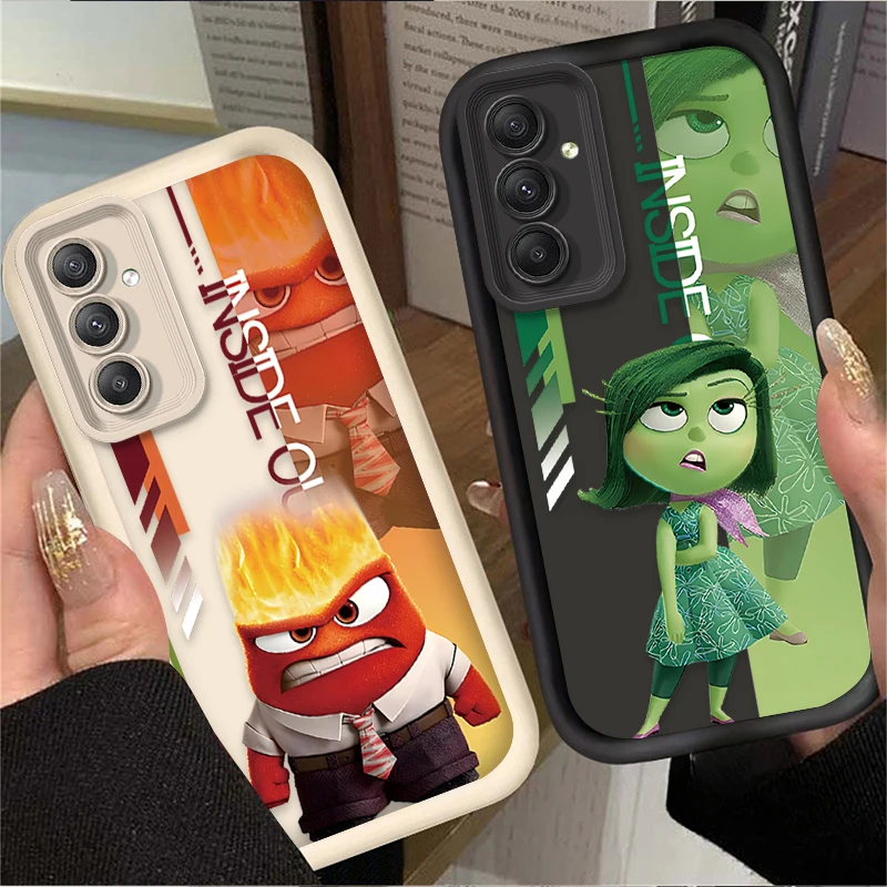 Disney Inside Out 2 funda blanda para Samsung Galaxy A54 A05 A05S A34 A24 A14 A53 A33 A23 A13 A52 A52S A32 A22 A12 A71 A51 A31 A50 - imagen 2
