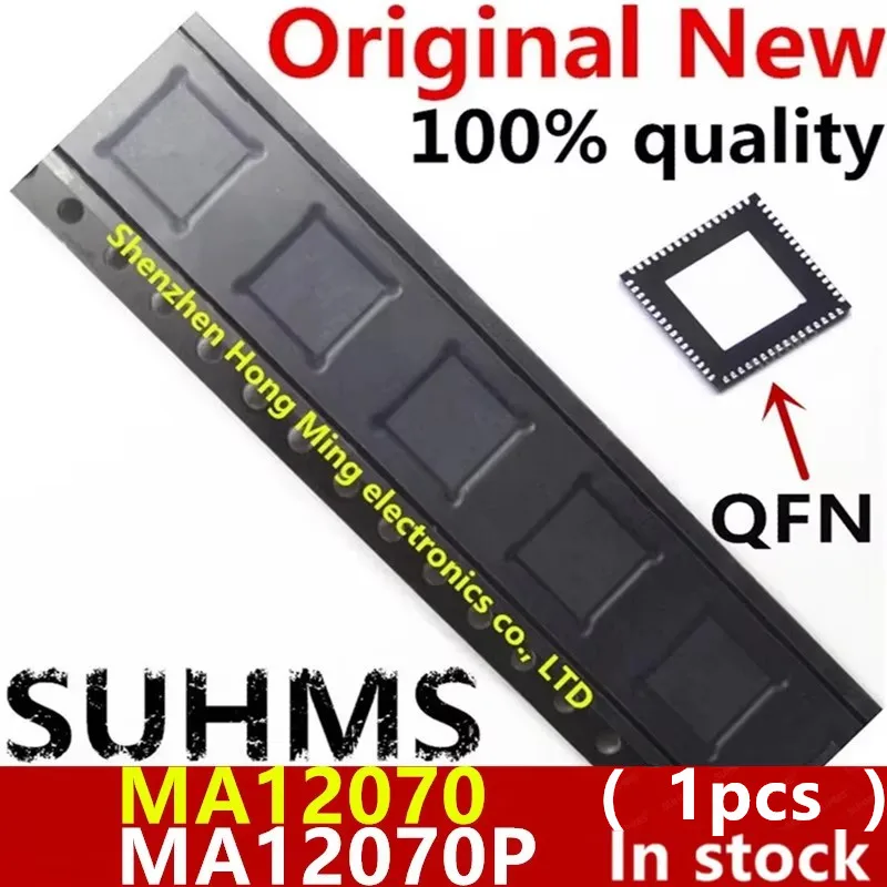 MA12070 / MA12070P Circuito Integrado Amplificador Clase D QFN-64 - imagen 2