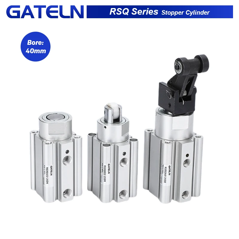 RSDQB40 Cilindro de tope Altura de montaje fija RSDQB40-20D RSDQB40-25D RSDQB40-30D RSDQB40-20DR RSDQB40-20DD RSDQB40-25DL