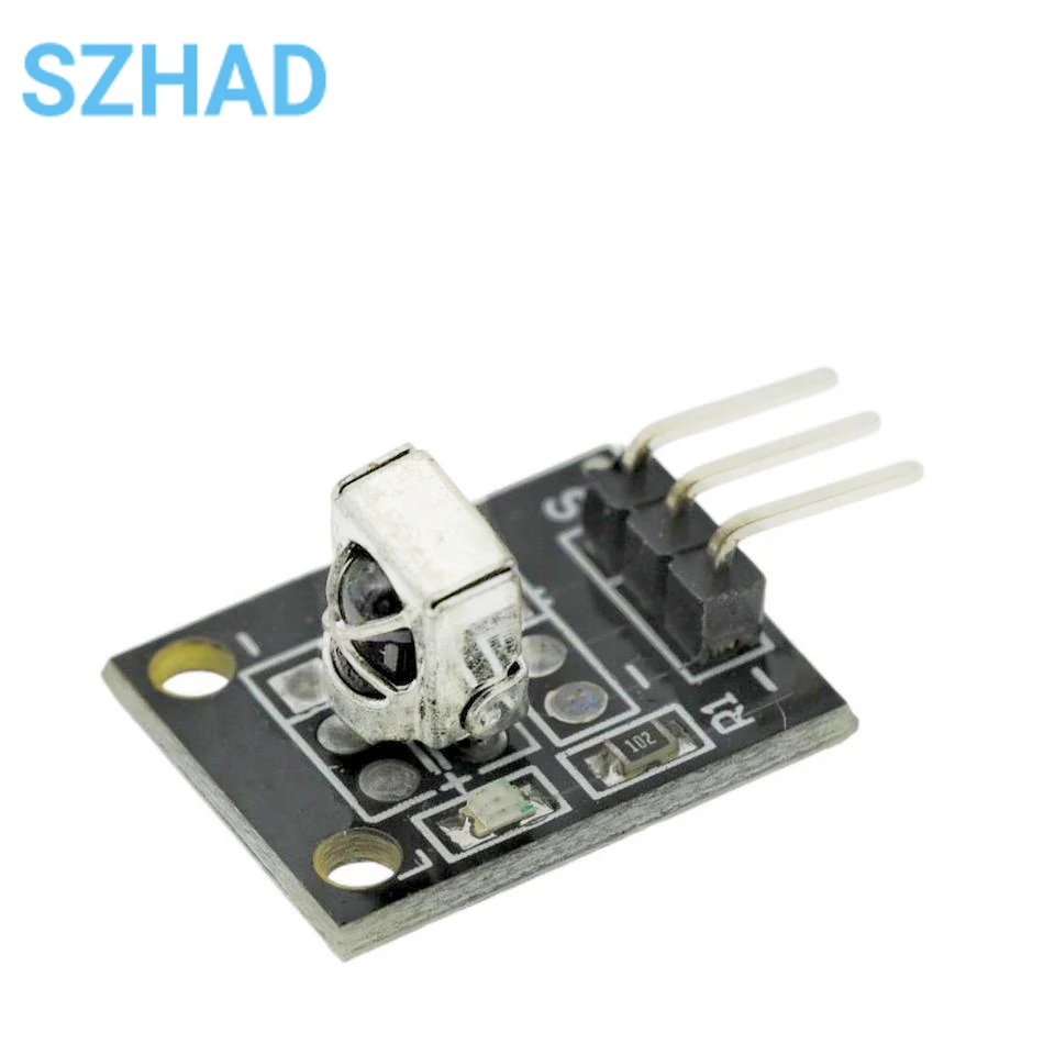 10 unidades de KY-022 de 3 pines TL1838 VS1838B 1838 Universal IR Sensor de infrarrojos receptor módulo Kit de arranque - imagen 4