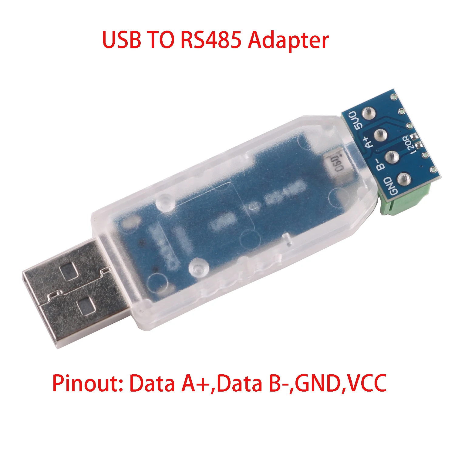 Bloque de terminales convertidor de adaptador de serie CH340 USB a 4 pines Dupont RS485 - imagen 3