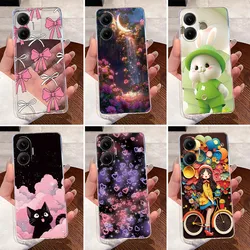 Funda transparente Xiaomi Redmi Turbo 4 Pro / POCO F7 5G con conejo de amor