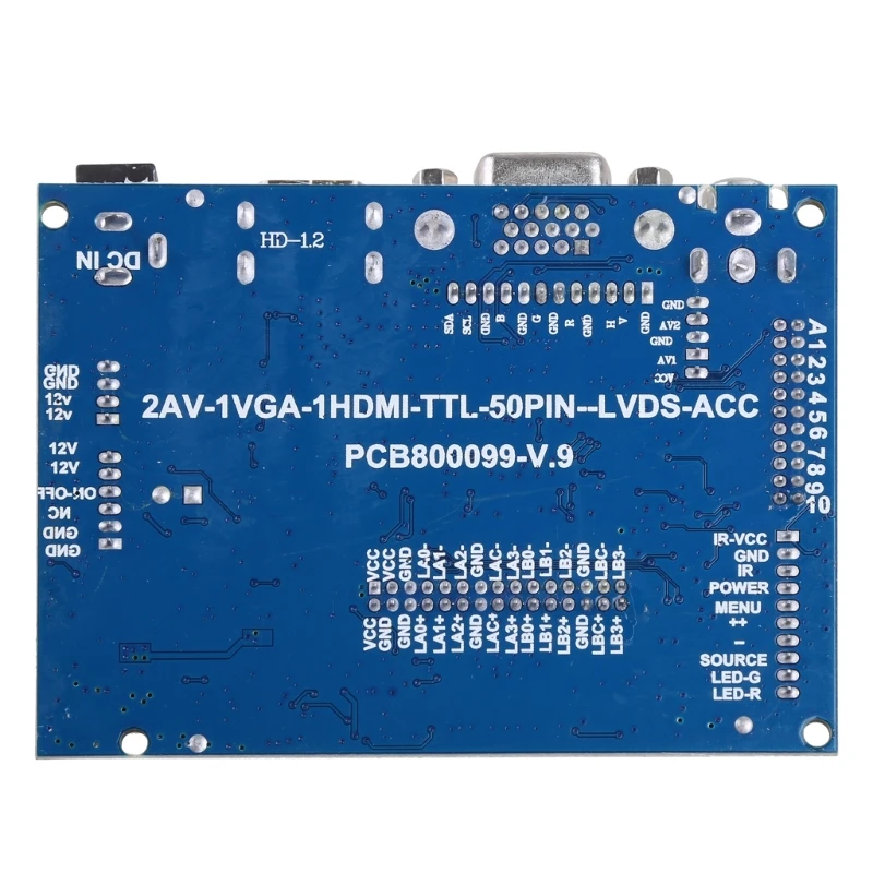 LCD Screen Controller AT070TN92 AT070TN94 Micro USB 50Pin Driver - imagen 4