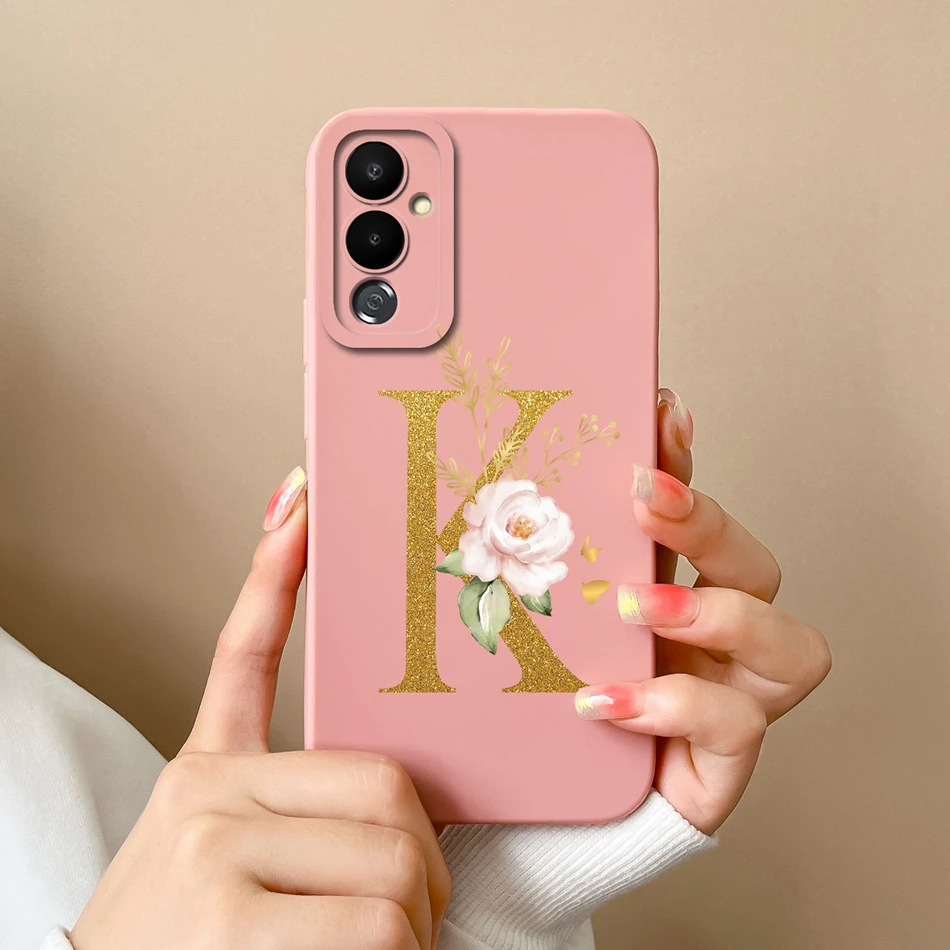 Para Tecno Pova 4 Pro funda trasera con letras rosas a la moda para Pova4 Pova 4Pro protectores de teléfono anticaídas de silicona líquida suave - imagen 5