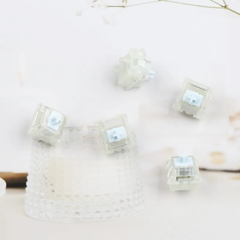 Eje magnético con temática de aguas profundas, eje magnético lineal, personalización de taponamiento constante en caliente, eje magnético RGB, regalo de tejido transparente - imagen 5