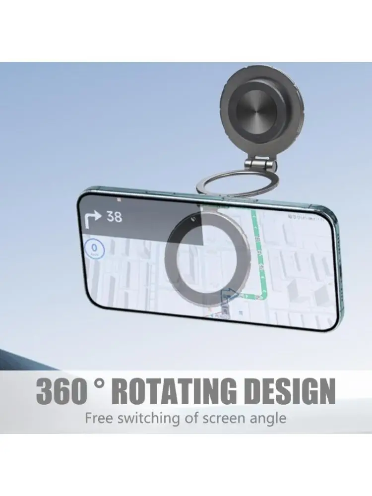 Y1UB Soporte magnético flexible para escritorio ajustable para teléfono, rotación 360 ​​grados, bisagras metal fuertes