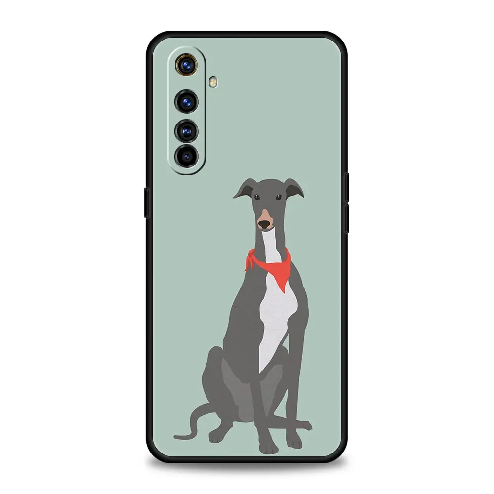 Funda de teléfono Galgo Greyhound Dog para Realme 13 12 11 10 4G 9 8 5G 7 GT5 GT3 GT2 Pro Plus C21 C11 C25 C35 GT Neo 2 3 3T 5 - imagen 3