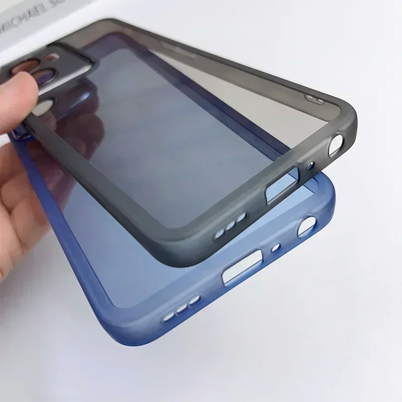 Funda de película de lente de lujo para OPPO Realme Narzo 50 5G 360, cubierta trasera de silicona suave protectora de cámara para Oneplus Nord N300, bolsa transparente - imagen 4