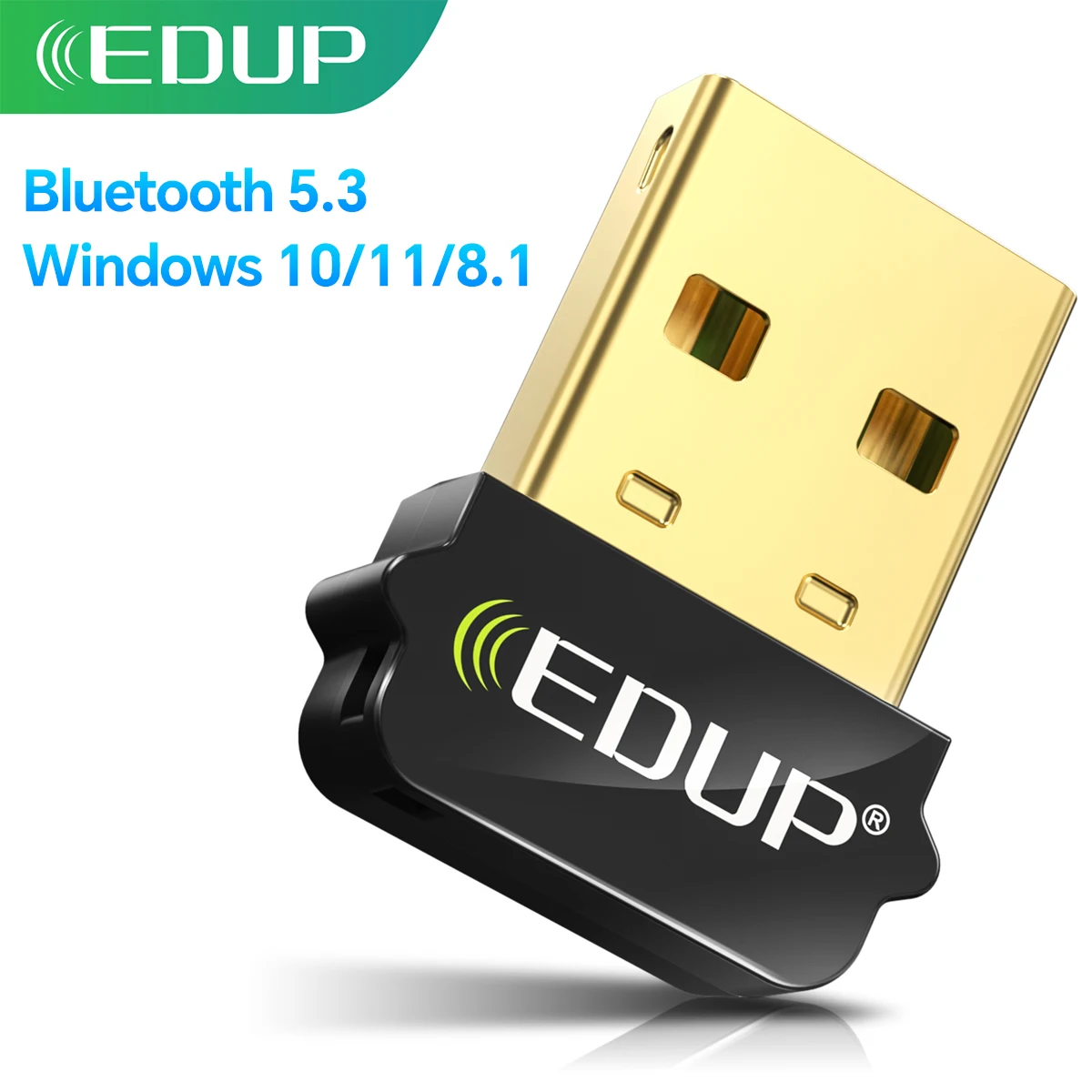 EDUP B3519S Bluetooth 5,1 de alta velocidad, gran compatibilidad, velocidad de transmisión estable, larga distancia de recepción para Windows 10/11