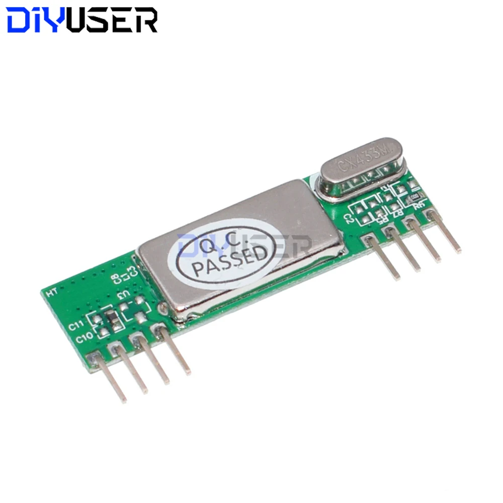 Módulo receptor RF de 433MHz superheterodino RXB6 alta sensibilidad baja potencia para Arduino ESP8266 IoT 3,3 V 5V - imagen 3