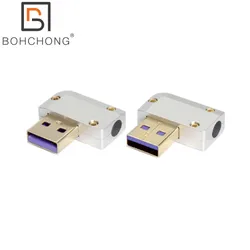Adaptador USB C Ángulo Recto 90° – USB-A a USB-C