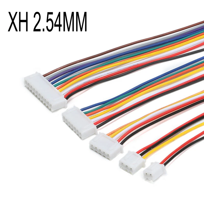 10 Uds 2,0 2,54 JST/PH/XH JST PH2.0 XH2.54 2,0 MM 2,54 MM conector macho hembra con Cable 2/3/4/5/6/7/8/P Pin Terminal de Cable - imagen 4