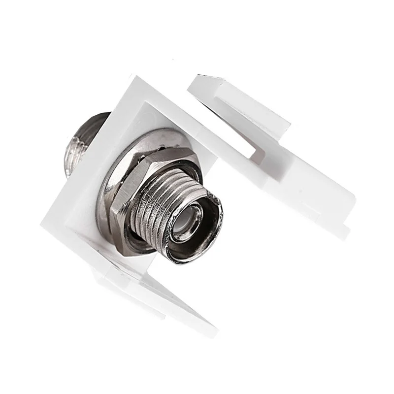 Módulo de fibra óptica FC con cabeza de hebilla de Panel americano de 70x115MM conector hembra a hembra conector Keystone Jack - imagen 3